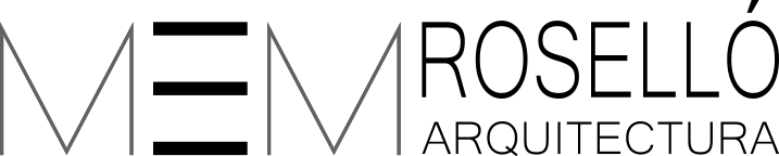 logotipo roselló arquitectura
